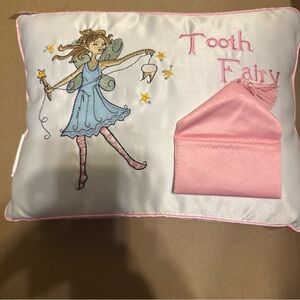 Tooth Fairy Pillow with Embroidered Design
